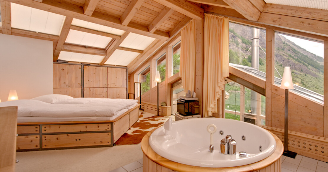 Luxury chalets in Zermatt, chalet Heinz Julen Penthouse