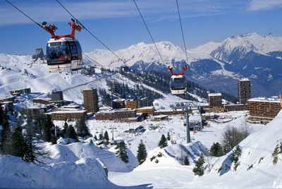 Luxury chalets and hotels in La Plagne Centre resort in France