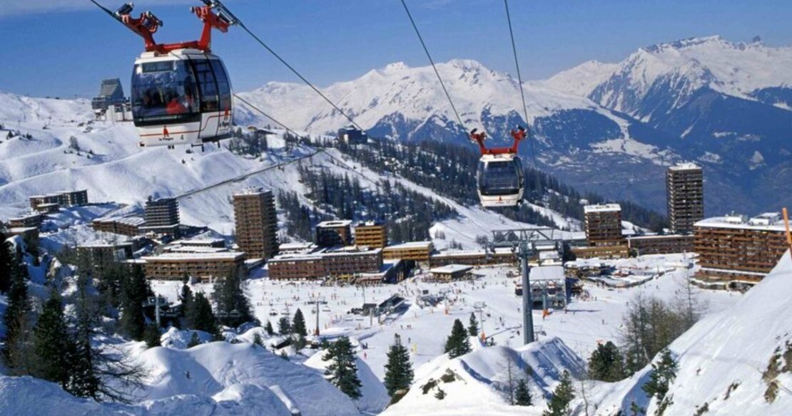 Luxury chalets and hotels in La Plagne Centre resort in France