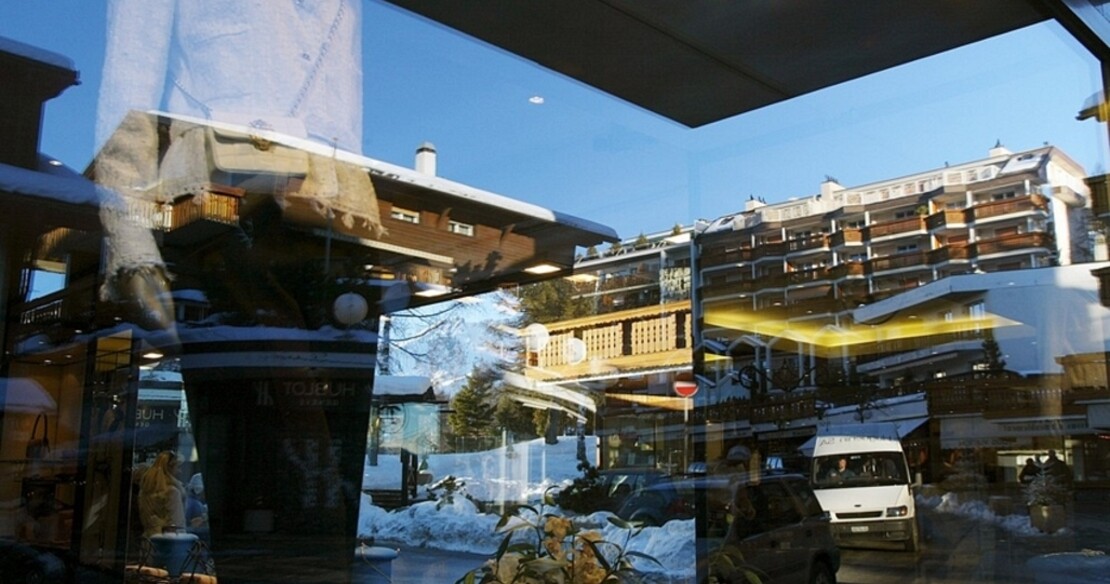 Luxury chalets and hotels in Crans Montana resort, Switzerland