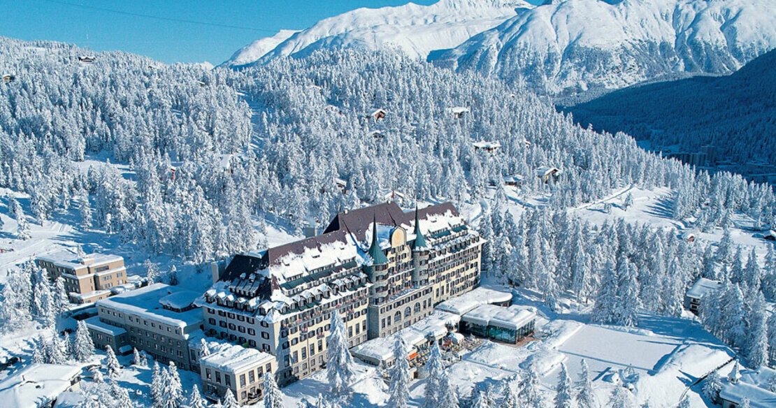 Luxury chalets and hotels in St Moritz, Switzerland