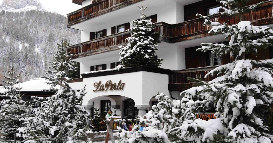 Luxury hotel La Perla Corvara Italy