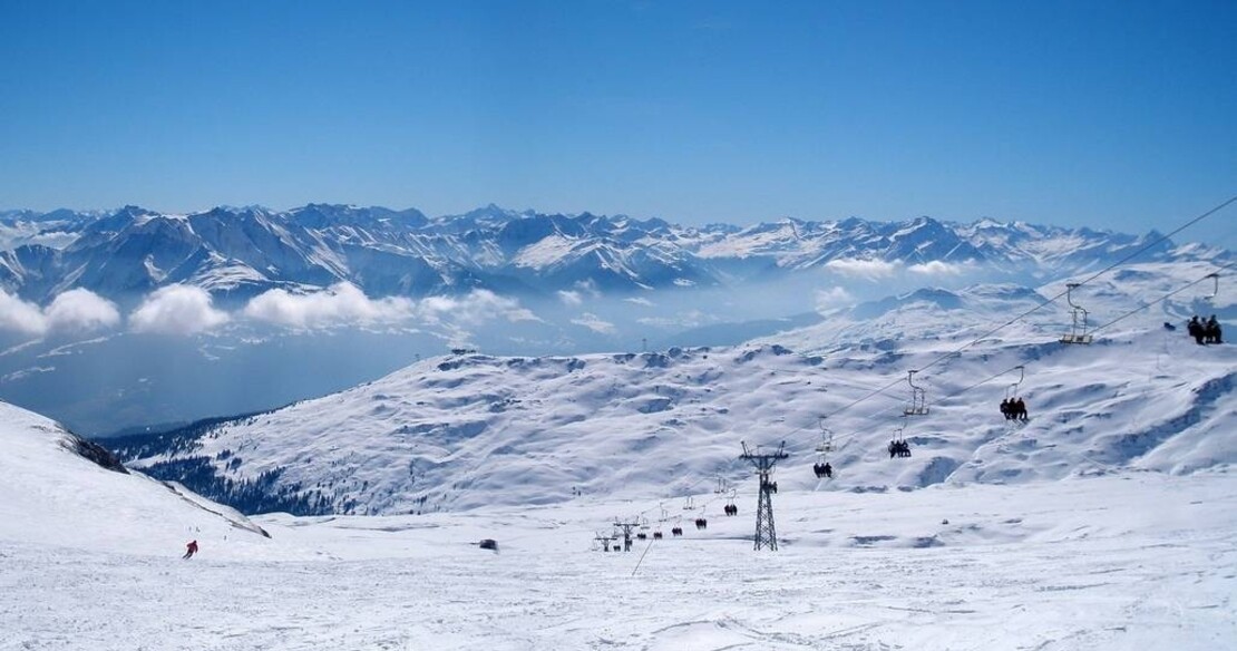 Luxury ski resort Laax Switzerland 