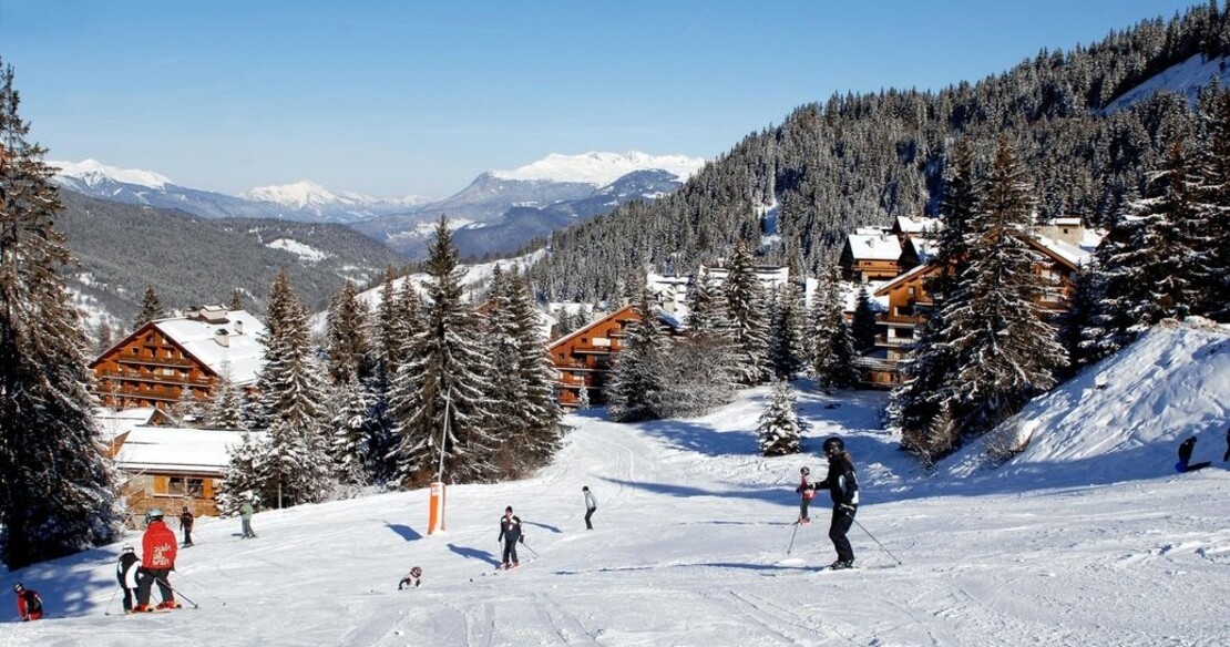 Luxury ski resort Meribel France