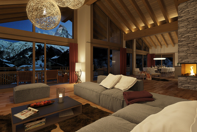Luxury chalets in Zermatt, Chalet Aria Penthouse