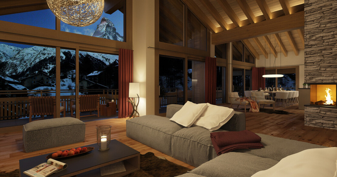 Luxury chalets in Zermatt, Chalet Aria Penthouse