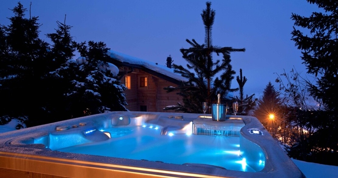Luxury ski chalets with hot tub - one of the must haves for a top quality property