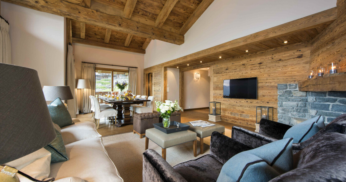 Chalet Sirocco Verbier - sitting room