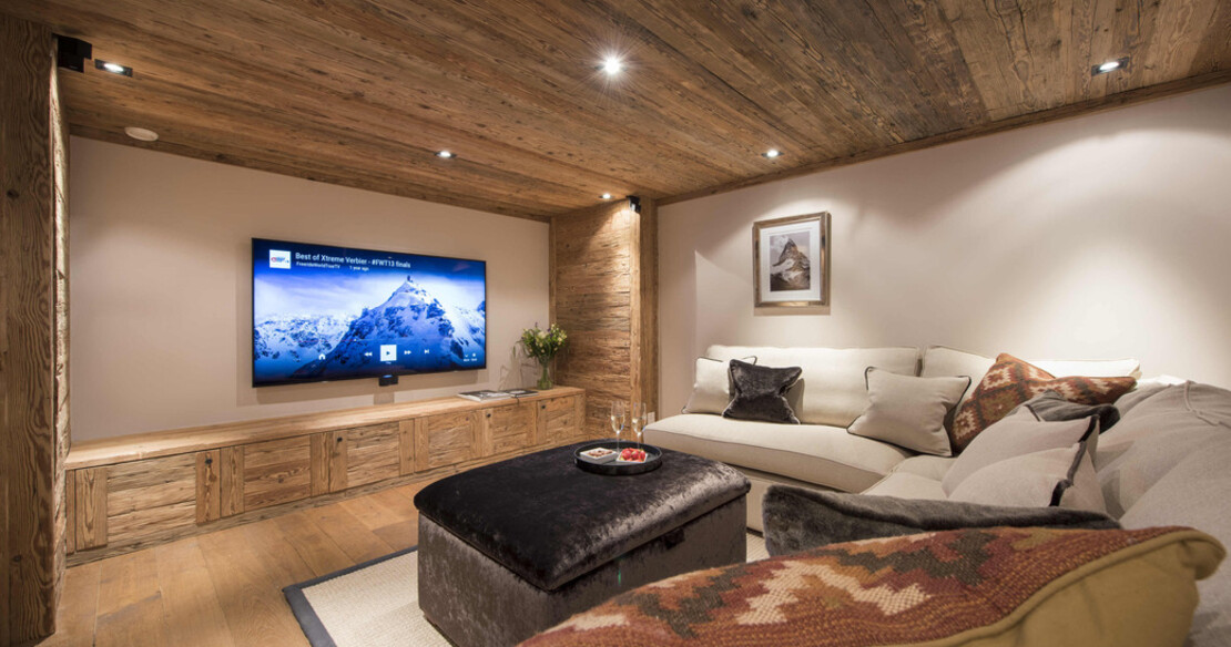 Chalet Sirocco Verbier - TV room