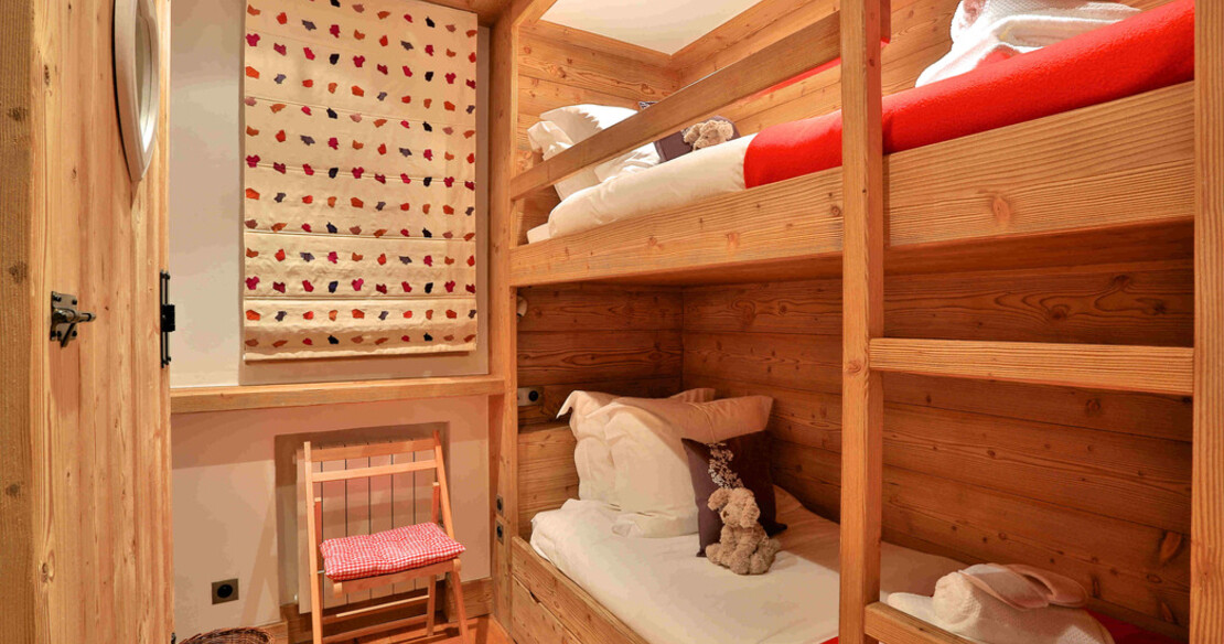 Chalet Trois Ours Meribel - bunk room