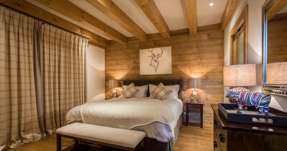 chalet M the boutique chalet company - bedroom