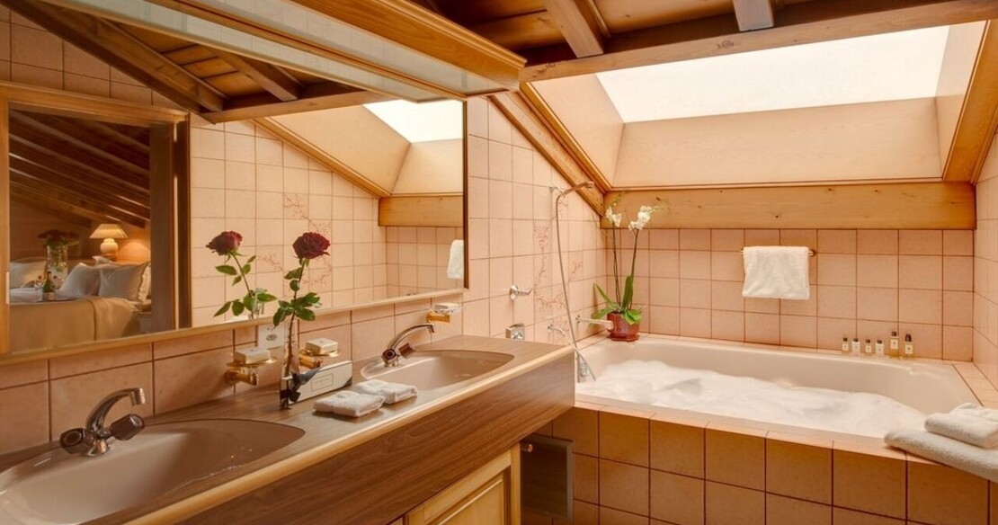 Chalet Zen Penthouse Zermatt - Bathroom