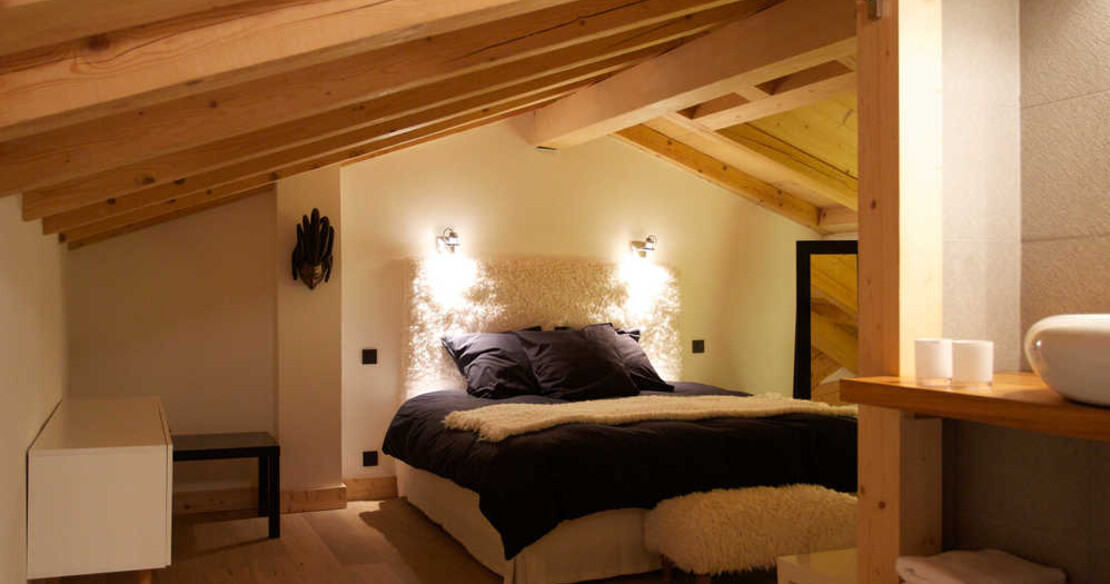 Chalet Quartz Argentiere - Bedroom