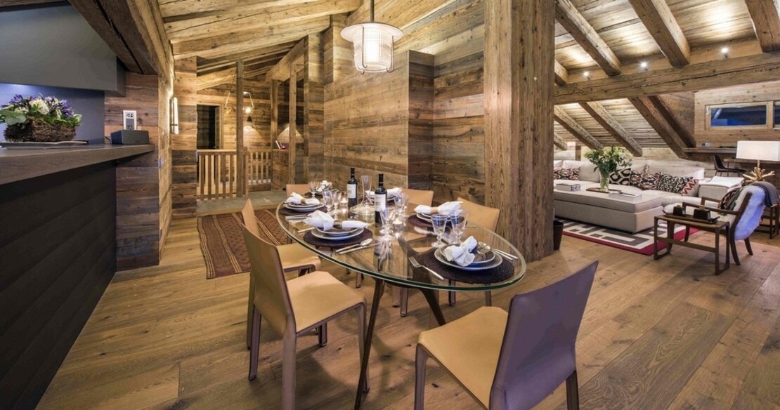 Chalet Place Blanche 2 - dining room