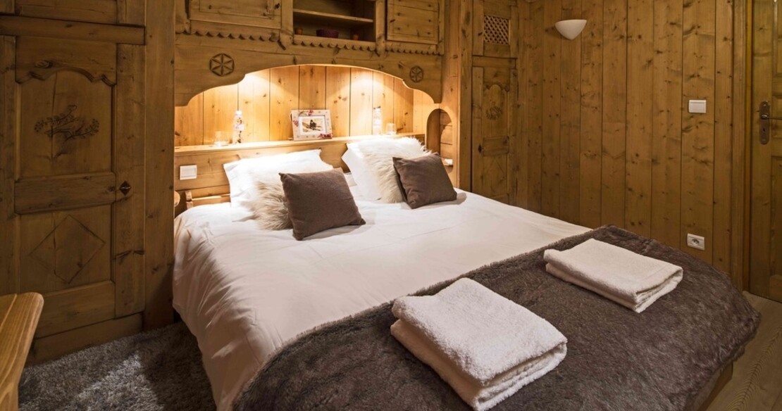 Chalet Bulle de Neige in Courchevel 1850 - bedroom