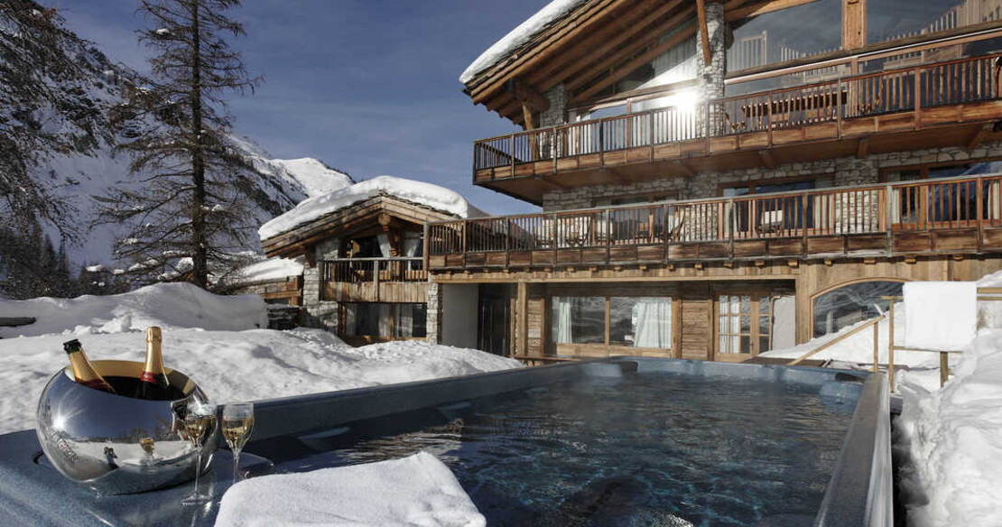 Chalets in Val d'Isere with hot tub - Chalet Chardon