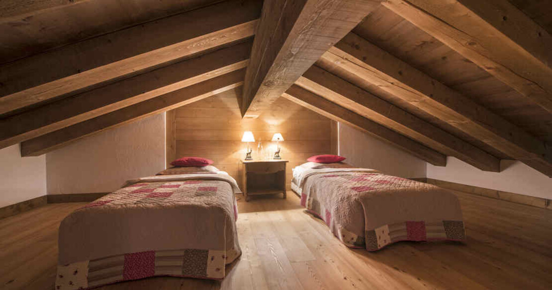 Chalet Sophia Verbier - attic bedroom