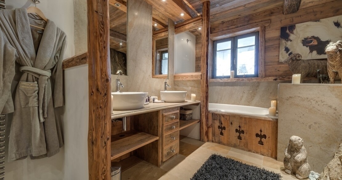 Chalet Le Rocher Val d'Isere - bathroom