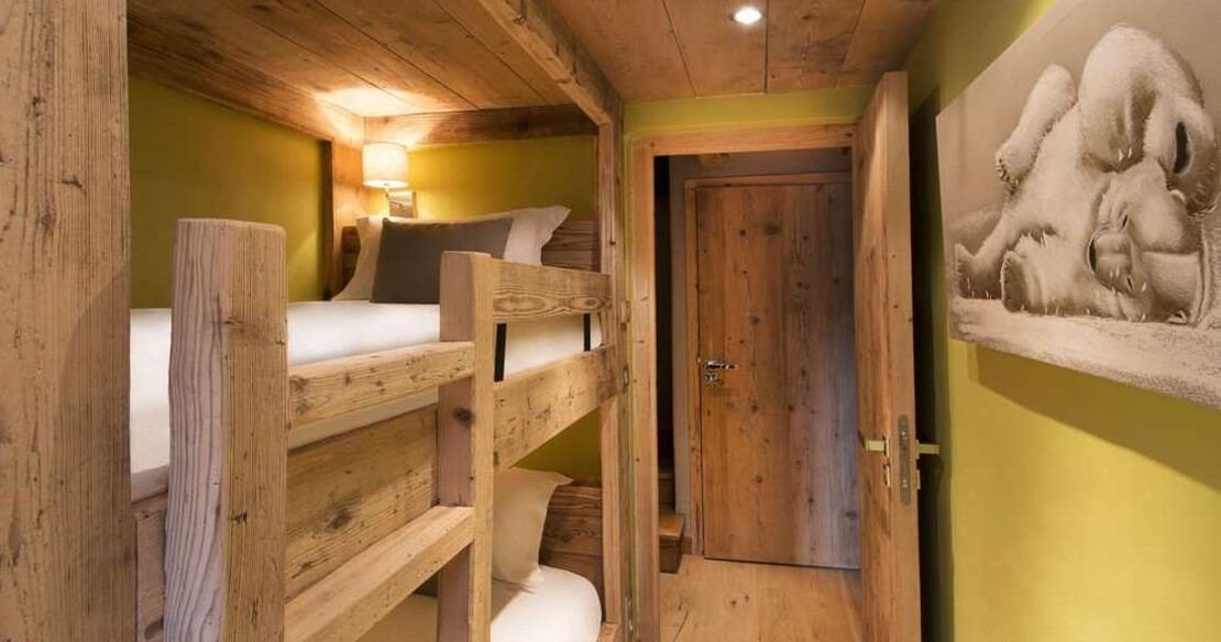 Chalet Rive Gauche Val d'Isere - bunk bedroom