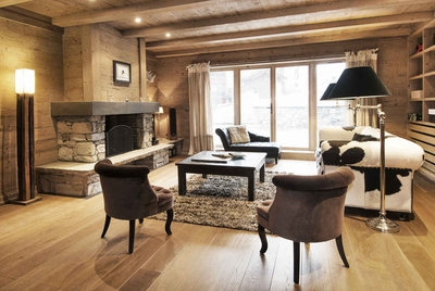 Chalet Vanoise Val d'Isere - sitting room