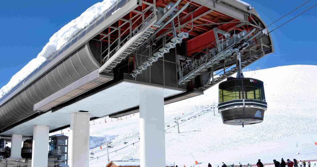 Easy ski access to the ski area of Alpe d'Huez