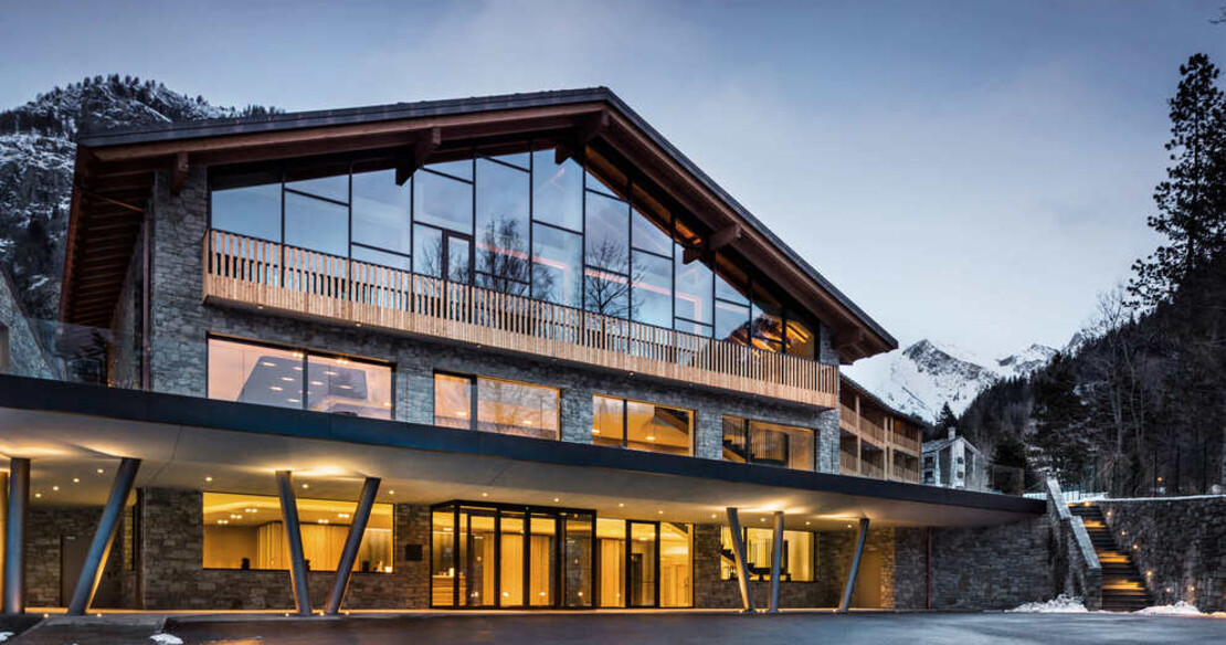 The Grand Hotel Courmayeur Mont Blanc - exterior