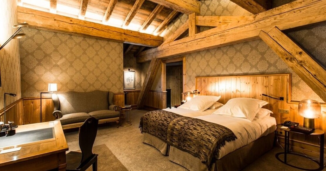 Chalet Ambre, Val d'Isere, bedroom eaves 