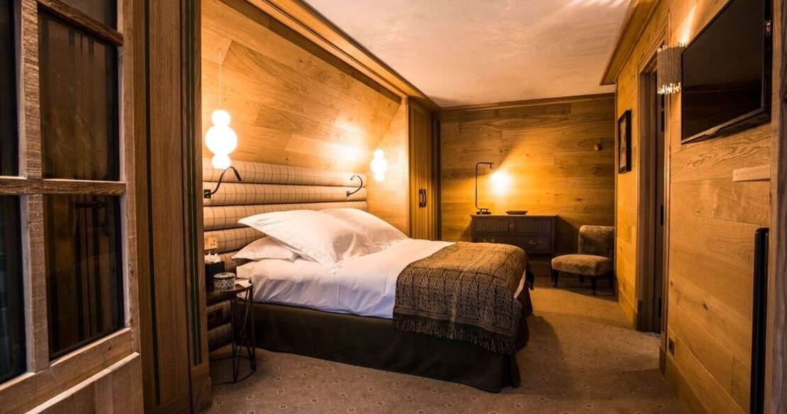 Chalet Chene, Val d'Isere, double bedroom 