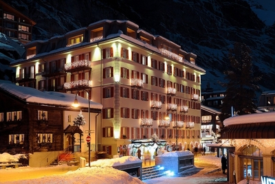 Hotel Mont Cervin Palace, Zermatt, restaurant