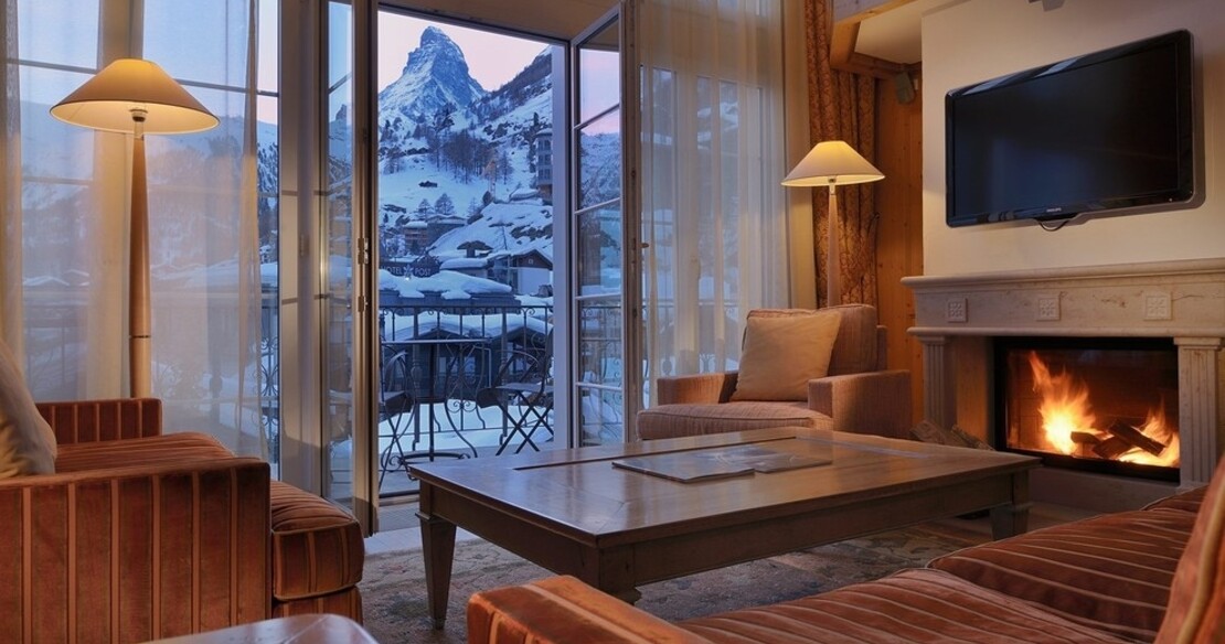 Hotel Mont Cervin Palace, Zermatt, bedroom