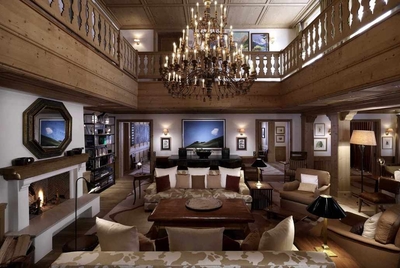 Club Chalet Aurelio in Lech - sitting room