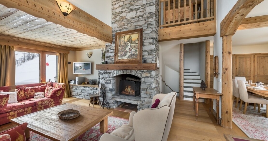 Chalet Abade Val d'Isere lounge
