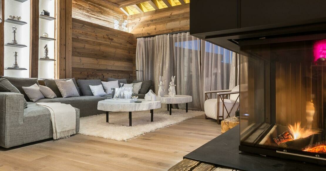Chalet White - Living room