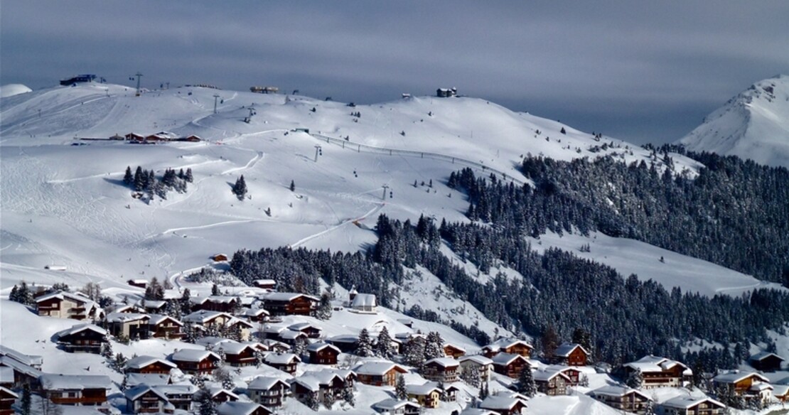 Arosa ski resort - view