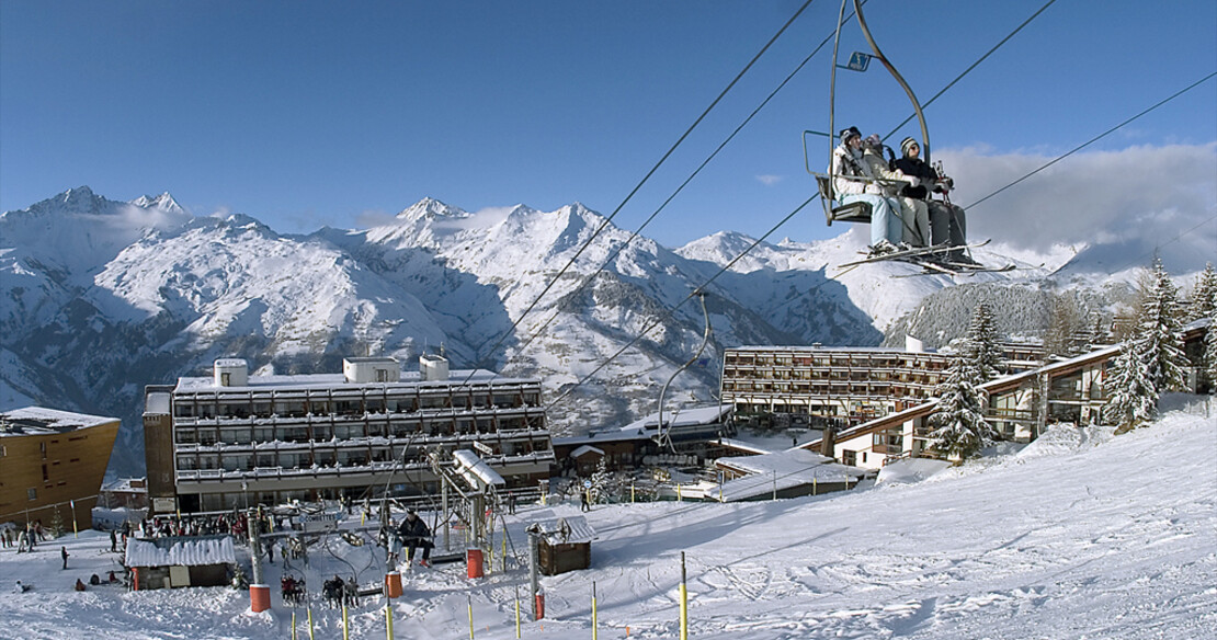 Arc 1600 ski resort - pistes