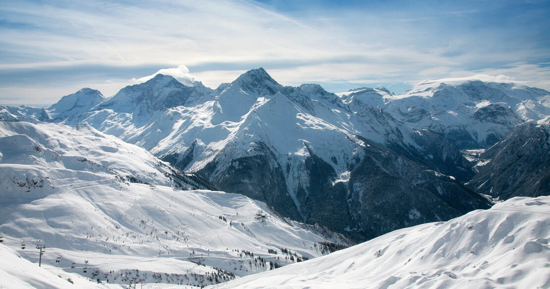 Arc 1600 ski resort - slopes