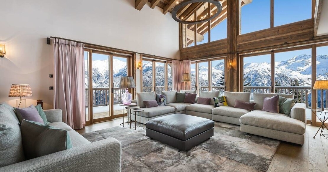 Chalet Libellule - Courchevel Moriond - sitting room