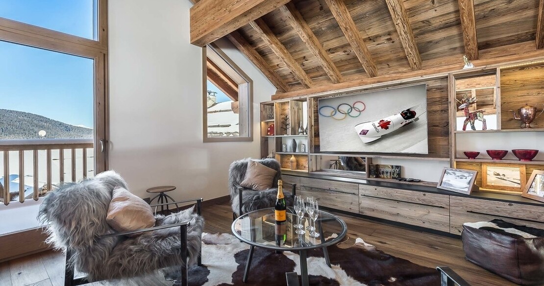 Chalet Fontany - TV area