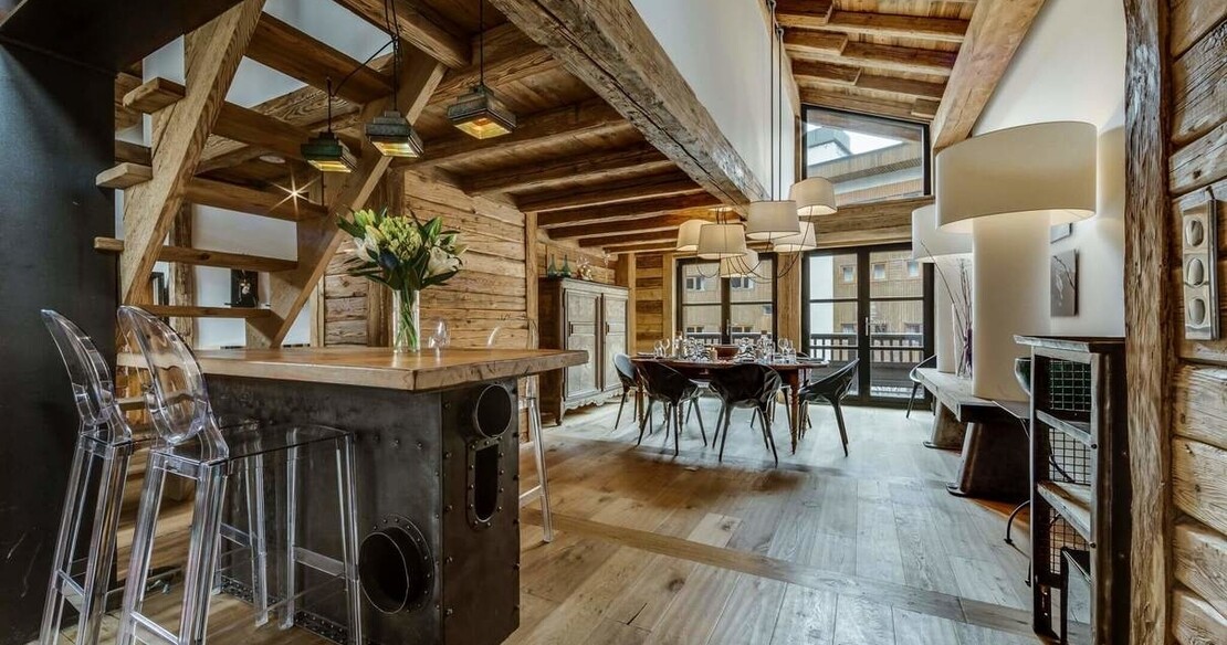 Chalet Kilco Penthouse - Val d'Isere - dining