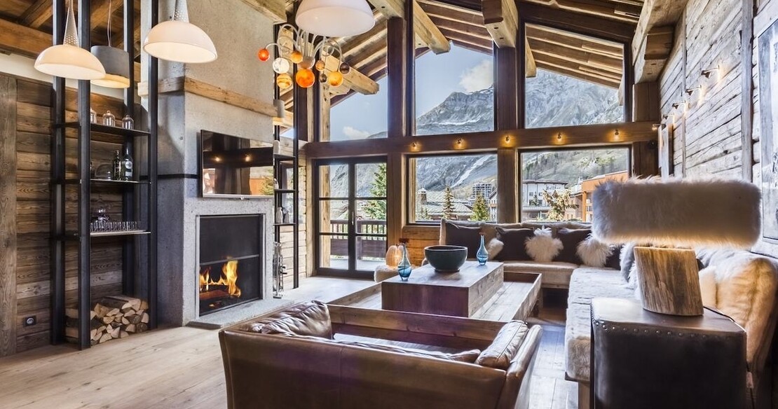 Chalet Kilco Penthouse - Val d'Isere - sitting room